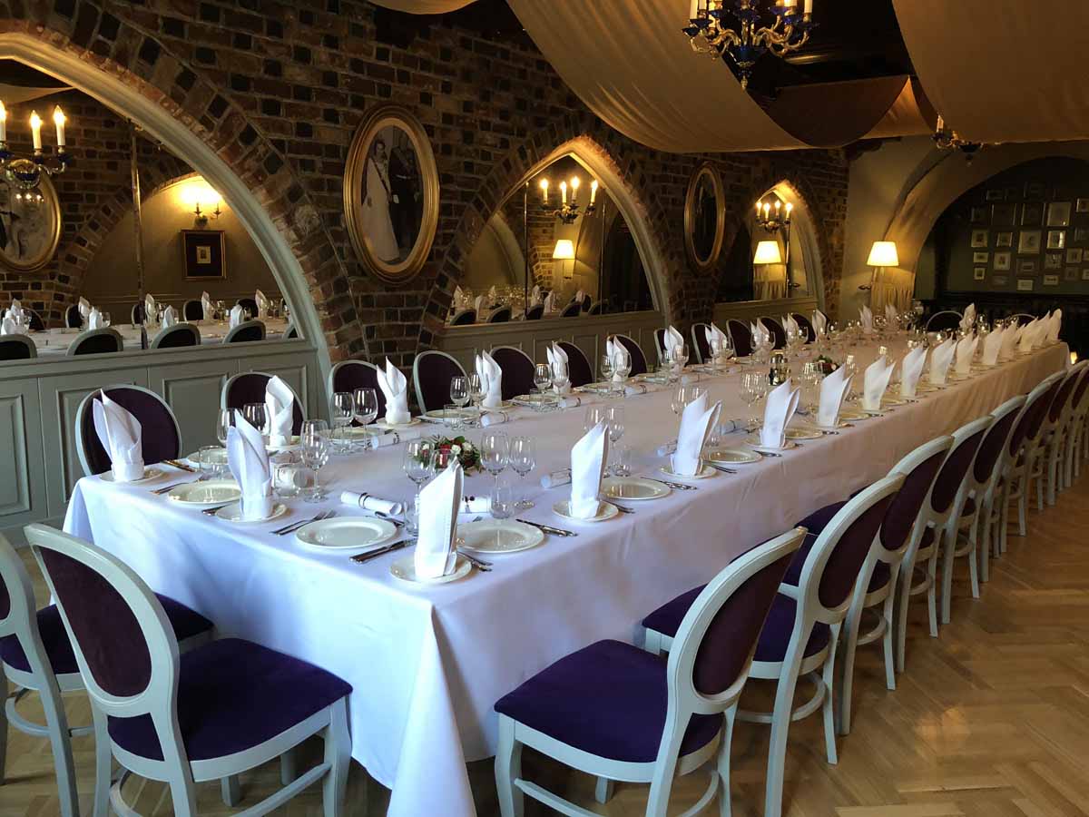 Interiéry restaurace v polské Wroclavi zajištěného pro event Maxin PRAGUE