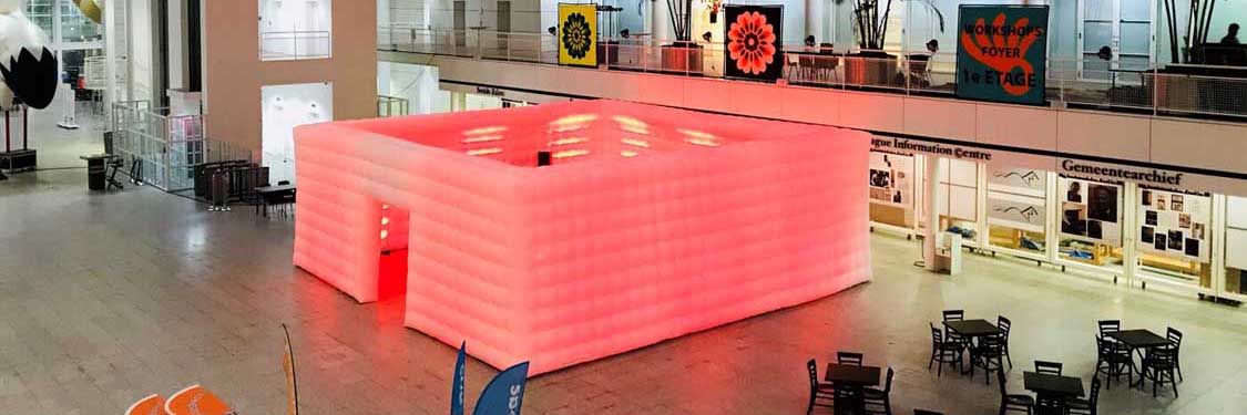 QuickSpace Inflatable Cube 10m x 10m