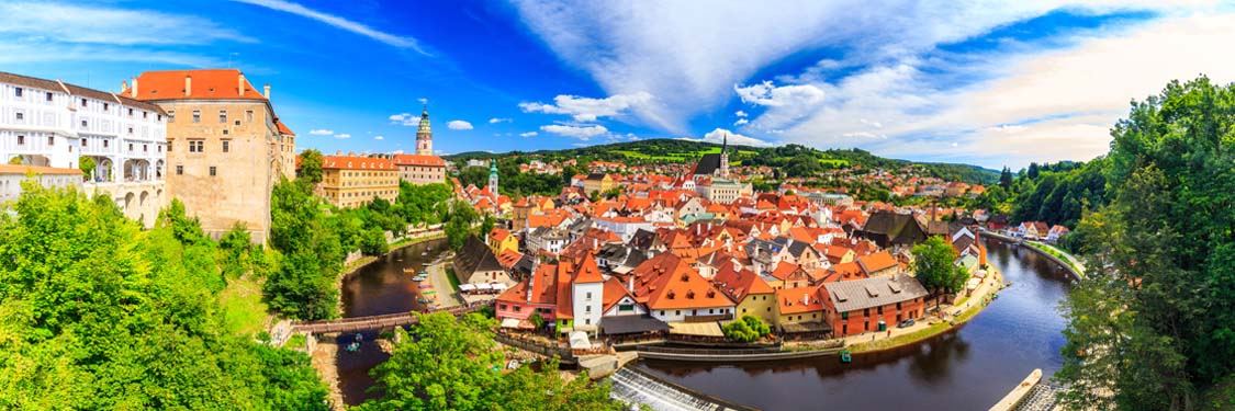 Staré město a hrad Český Krumlov