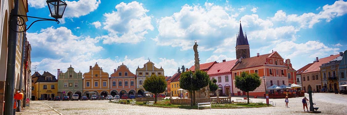 Old Wown of Telc, UNESCO cultural heritage site