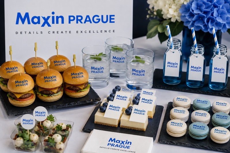 Catering s logem Maxin PRAGUE 800px Catering s logem Maxin PRAGUE