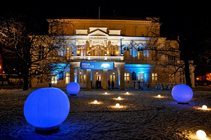 Venkovni event u palace Zofin Maxin PRAGUE